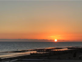 Ferring Beach at Sunset